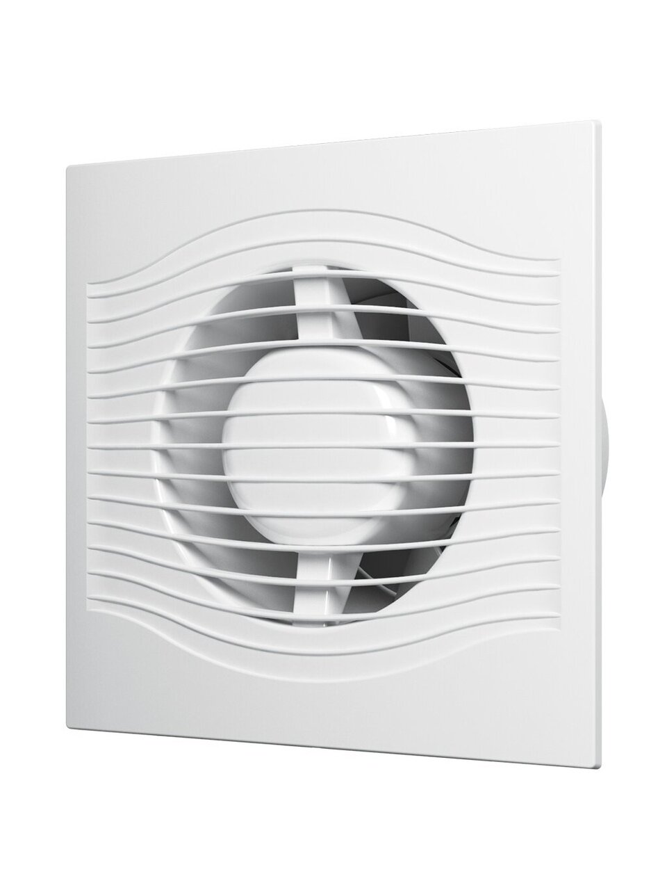 Вентилятор вытяжной настенный, ERA, установочный диаметр 100 мм, 7.8 Вт, 90 м³/ч, обратный клапан, Slim 4C