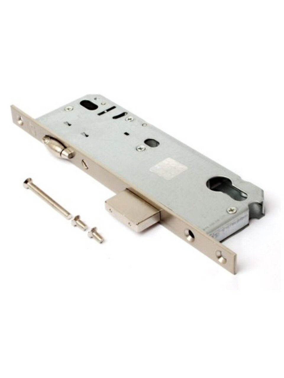 Замок врезной Apecs, 7000-45-R-NI, 16654, без ручки, цилиндровый, никель