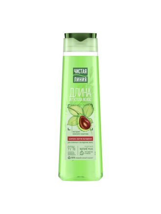 Шампунь Чистая линия, Фитокератин, против выпадения волос, 400 мл