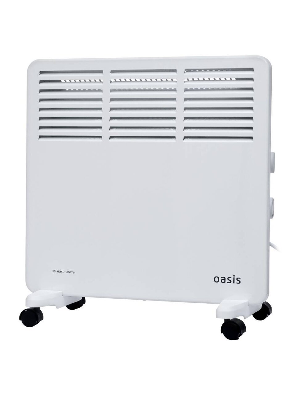 Конвектор Oasis, напольный/настенный, 1 кВт, 15 м2, белый, VK-10
