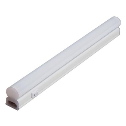 Светильник линейный светодиодный, General Lighting Systems, GT5B, 5 Вт, 4000 К, 500 Лм, IP40, 27.2х2.2х3.5 см, с выключателем, нейтральный белый, 415004