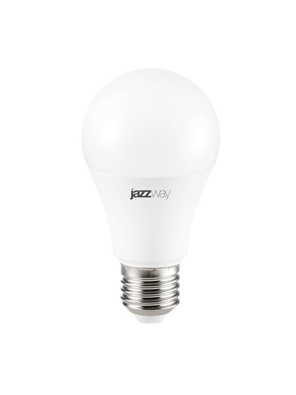 Лампа светодиодная E27, 11 Вт, 100 Вт, груша, 5000 К, холодный белый свет, JazzWay, PLED-ECO