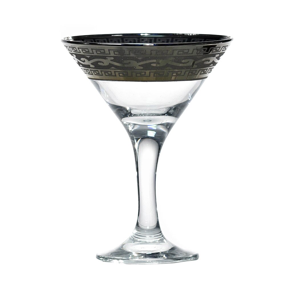Бокал для мартини, 170 мл, стекло, 6 шт, Гусь-Хрустальный Стекольный Завод, Версаче, GE08-410