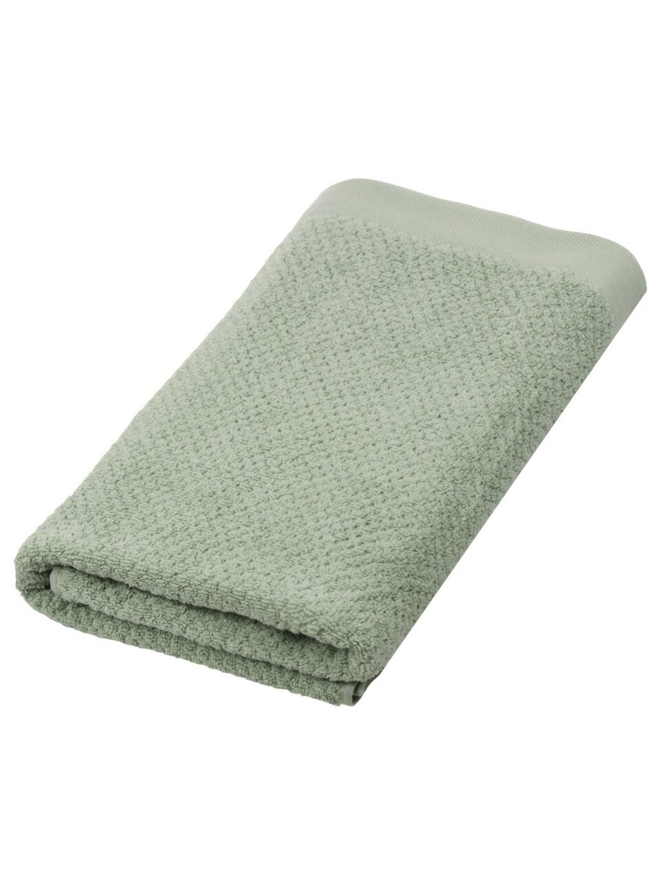 Полотенце банное 70х140 см, 100% хлопок, 500 г/м2, Рис, Silvano, оливковое, Узбекистан