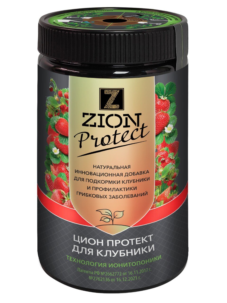 Удобрение для клубники, минеральное, субстрат, 700 г, Zion