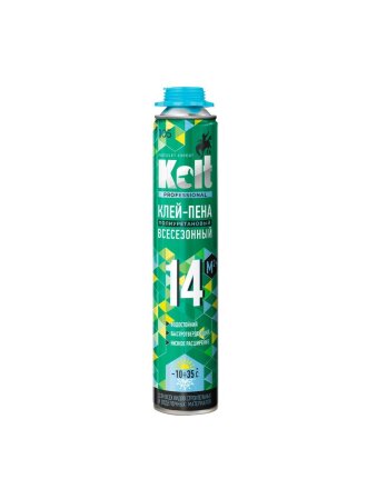 Пена-клей Kolt, 14, профессиональная, 900 г, водостойкая, всесезонная, K90U14