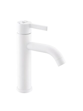 Смеситель для раковины, Gota Rocio, Black&White, с картриджем, белый, 016085-GOTA