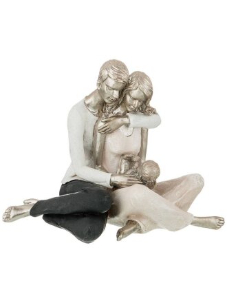 Фигурка декоративная полистоун, Семья, 22.5х12.5х17 см, Lefard, 154-561