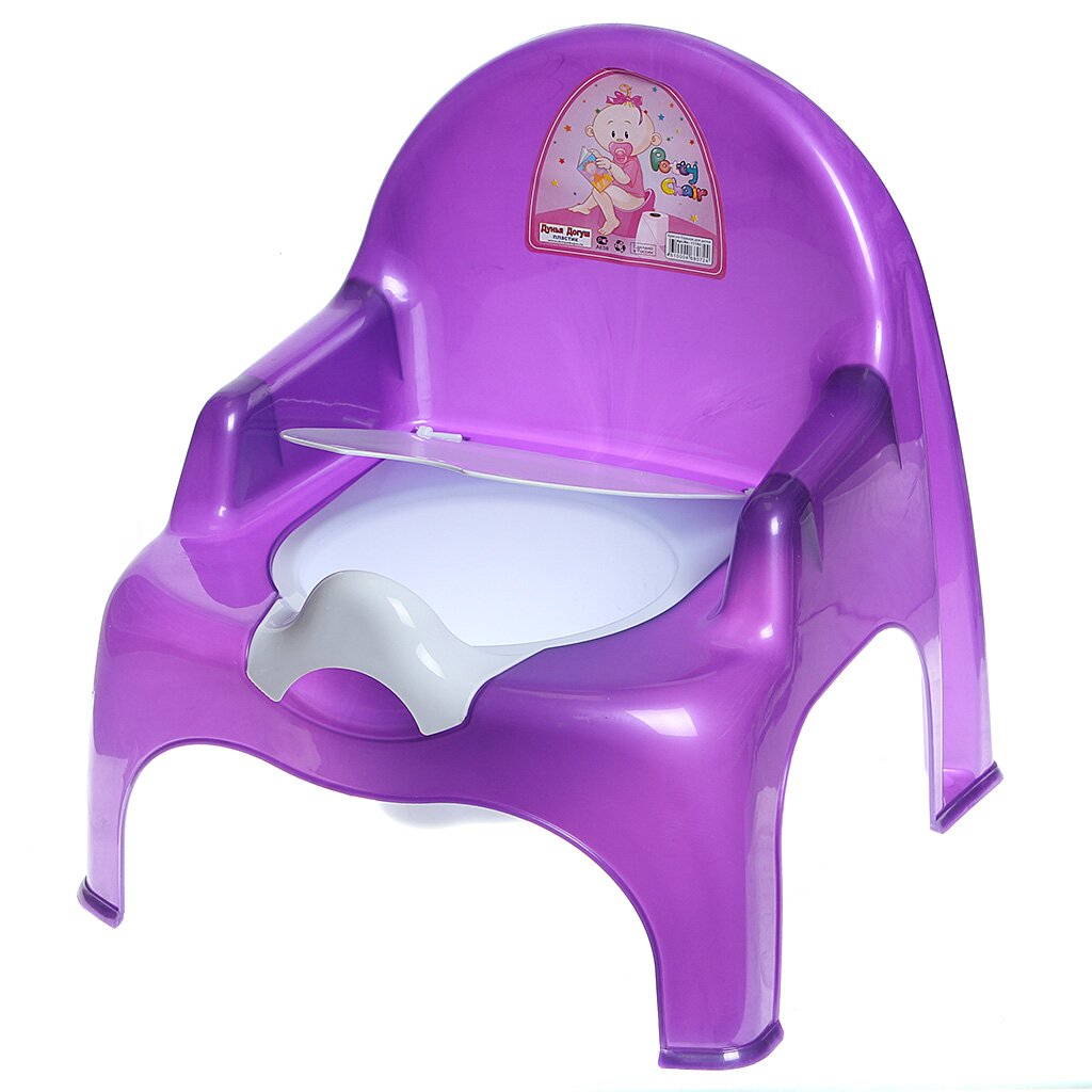 Горшок-стульчик детский фиолетовый, Dunya Plastik, 11102