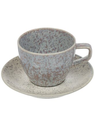 Чайная пара керамика, 2 предмета, на 1 персону, 230 мл, Bronco, Mokko, 62-140