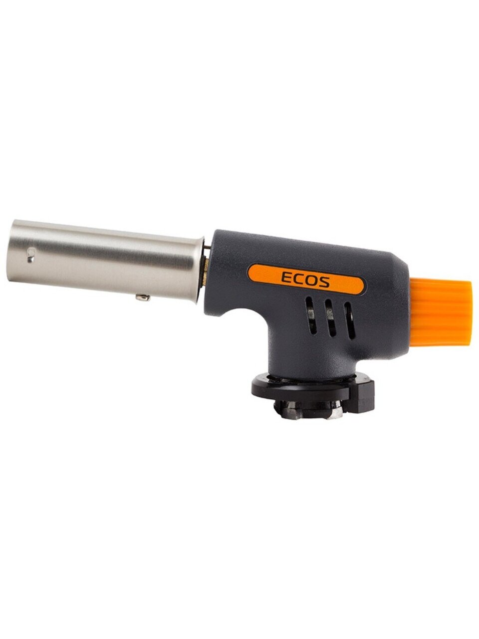 Горелка газовая 148х39х58 мм, пьезо, цанговый захват, узкое удлиненное сопло, Ecos, GTI-100, 005916