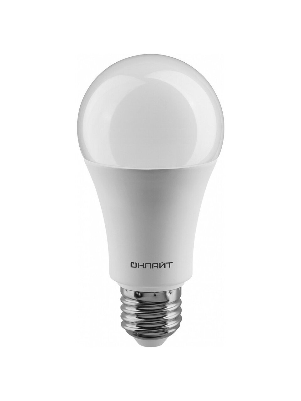 Лампа светодиодная E27, 20 Вт, 180 Вт, груша, 2700 К, теплый белый свет, Онлайт, 61157