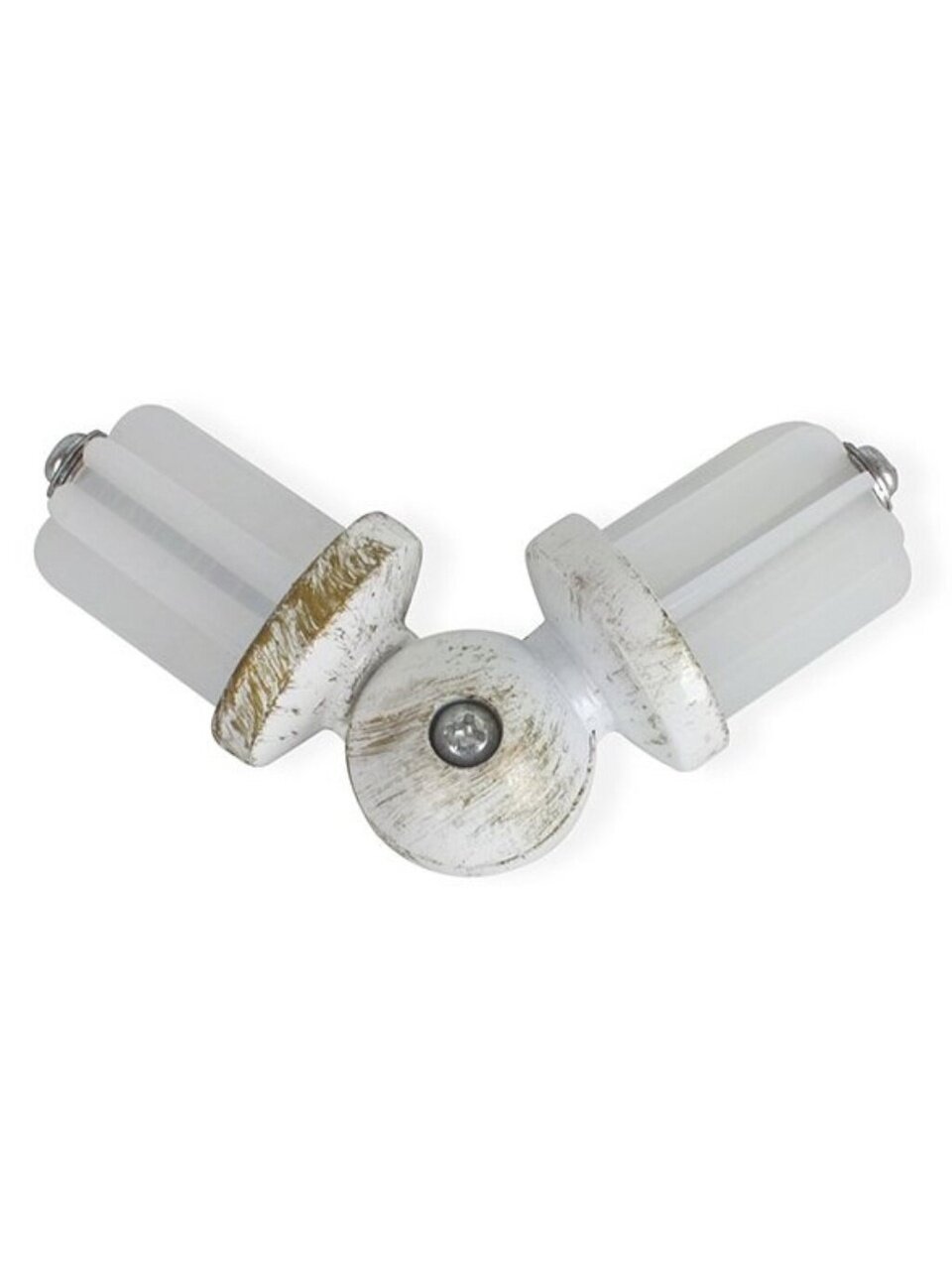 Эркер диаметр 25 мм, белое золото, СЭ-25-002-33