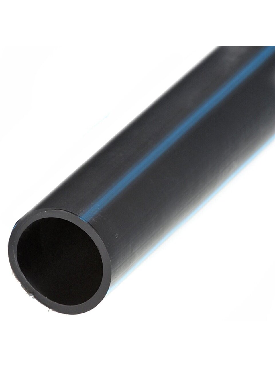 ПНД труба d32х2 мм, питьевая с синей полосой, 100 м, Воронеж-Пласт, ПЭ100