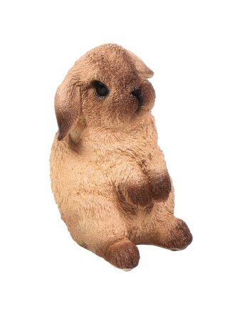 Копилка Кролик №4 Сиамский окрас, 19 см, гипс, G014-19