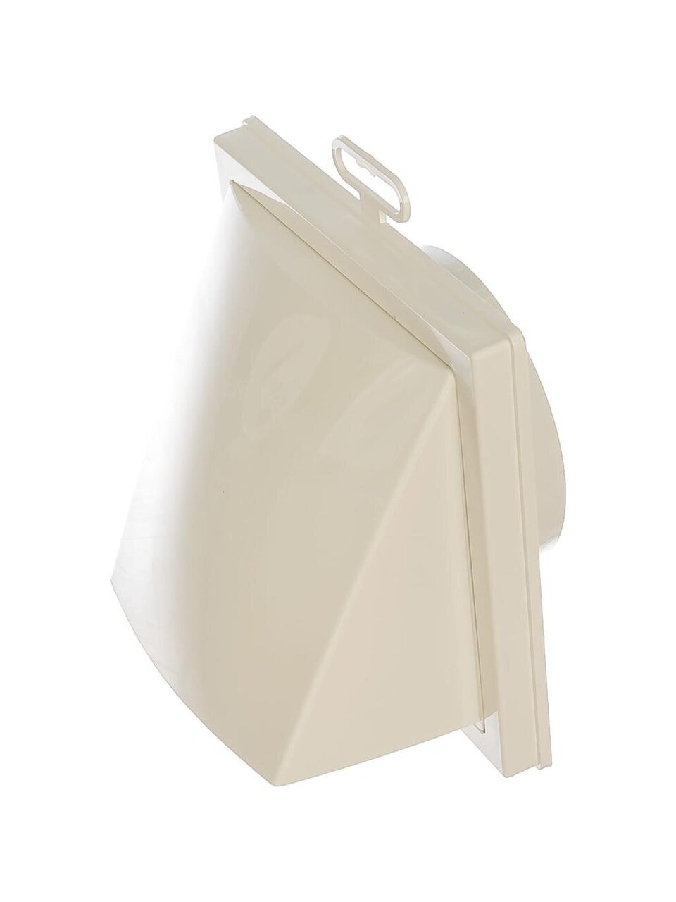 Выход стенной пластик, вентиляционный, установочный диаметр 100х150х150 мм, с обратным клапаном, слоновая кость, ERA, 1515К10ФВ Ivory