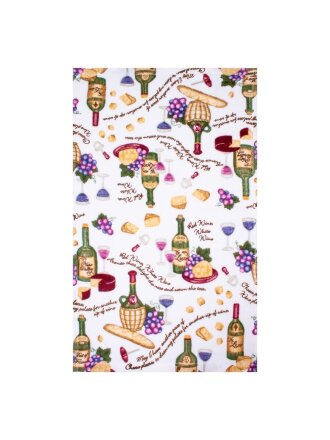 Полотенце кухонное махровое, 30х50 см, 350 г/м2, 100% хлопок, Barkas, Таверна-999, Китай