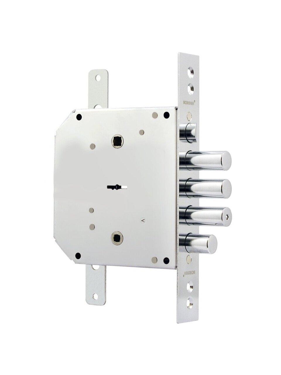 Замок врезной Border, 77404-ЗВ9-6ПКТЗ, без ручки, сувальдный