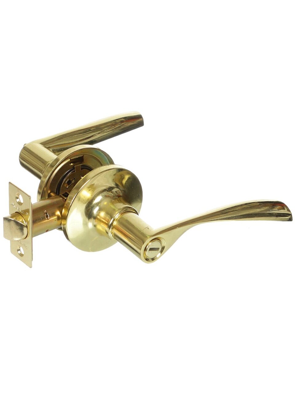 Защелка Avers, 8023-03-G, 20410, с фиксатором, золото, ЦАМ