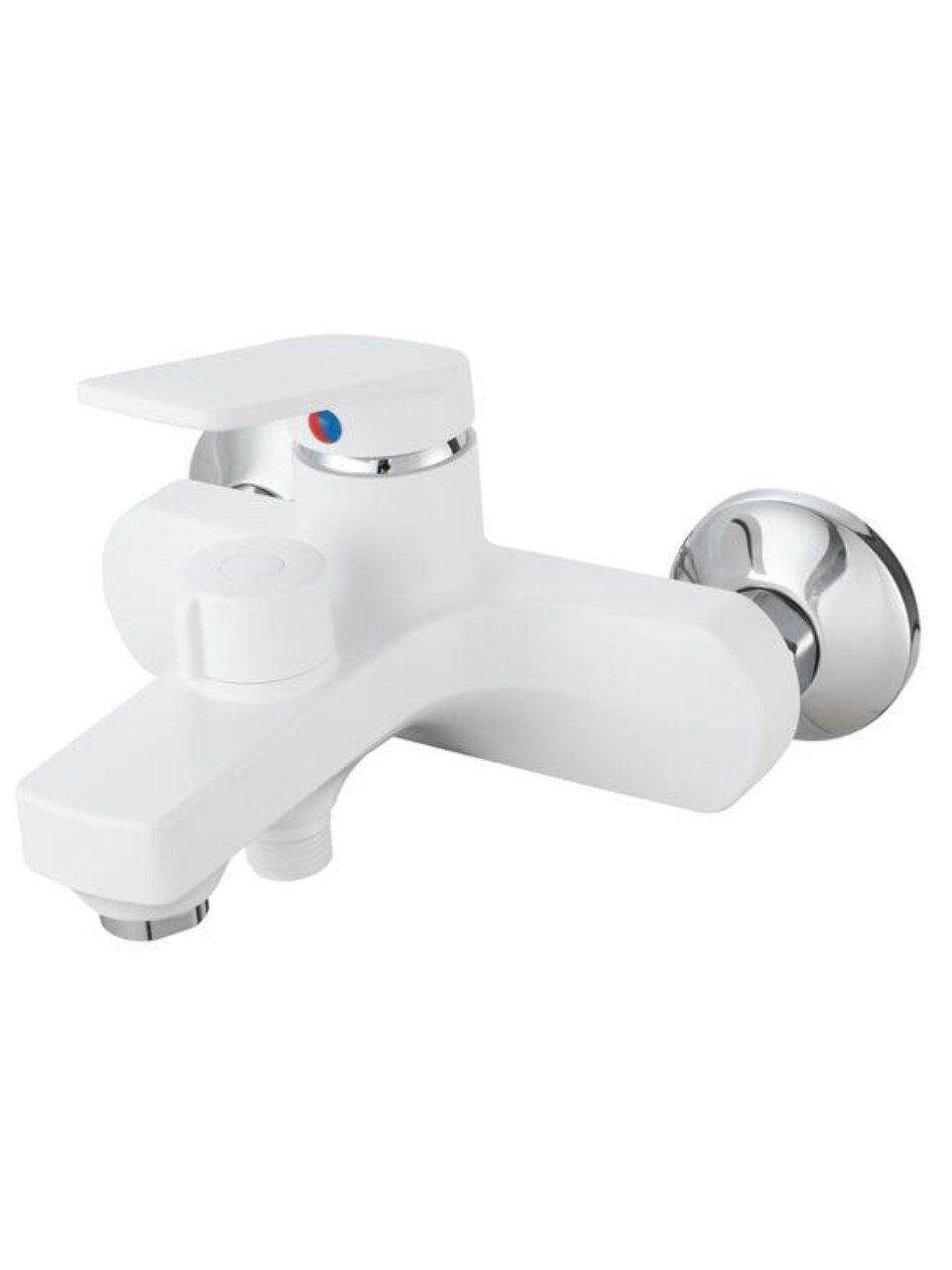 Смеситель для ванны, Solone, короткий излив, с картриджем, пластиковый корпус, PLA-3101