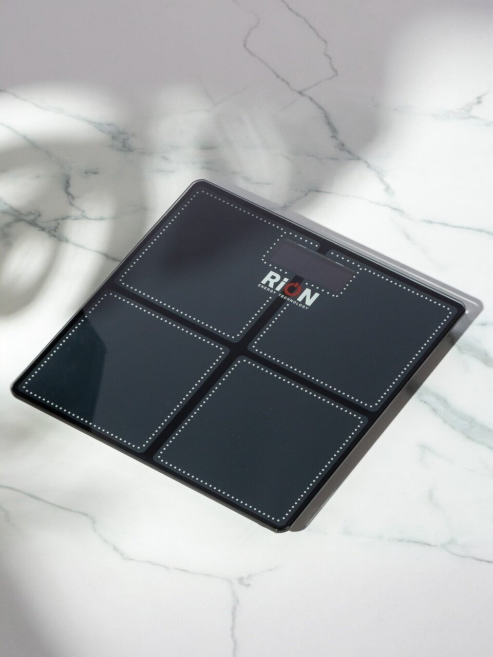 Весы напольные электронные, Rion, Baobo-1, стекло, до 180 кг, LCD-дисплей, черные