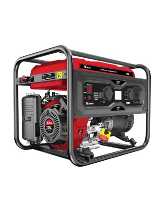 Генератор бензиновый, MTX, RS-7000, 6 кВт, 230 В, ручной стартер