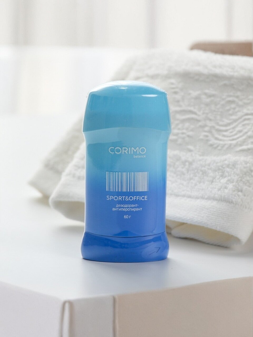 Дезодорант Corimo, Sport & Office, для мужчин, гелевый, стик, 60 г