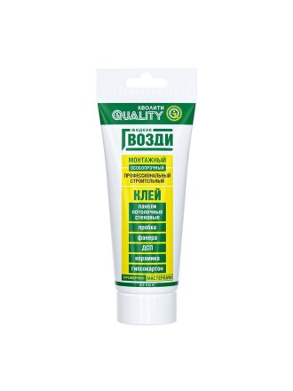 Жидкие гвозди Quality, 100 г, для панелей, 6569