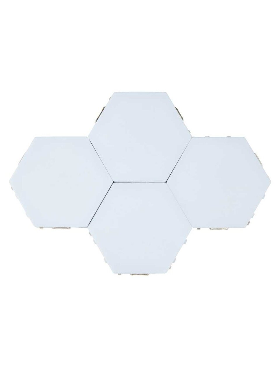 Светильник светодиодный, Uniel, 3.5 Вт, 4000 К, 400 Лм, IP20, 11х10х1.8 см, модульный, набор 4шт, белый свет, UL-00008635