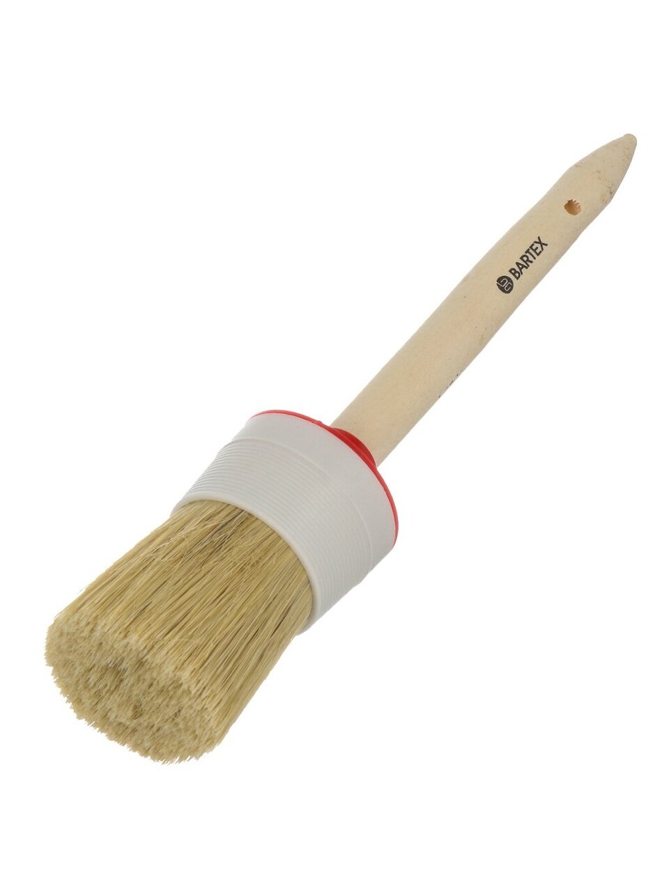 Кисть круглая, Bartex, Евро, диаметр 55 мм, №16, 55 мм, рукоятка дерево, 1117616
