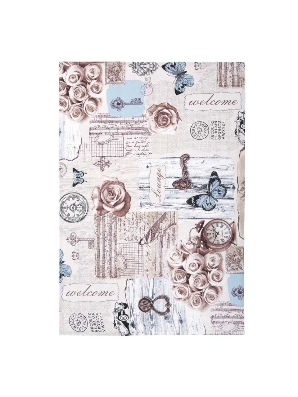 Полотенце кухонное 70х50 см, 100% хлопок, рогожка, АртДизайн, Либретто, Россия, ПКР50.70