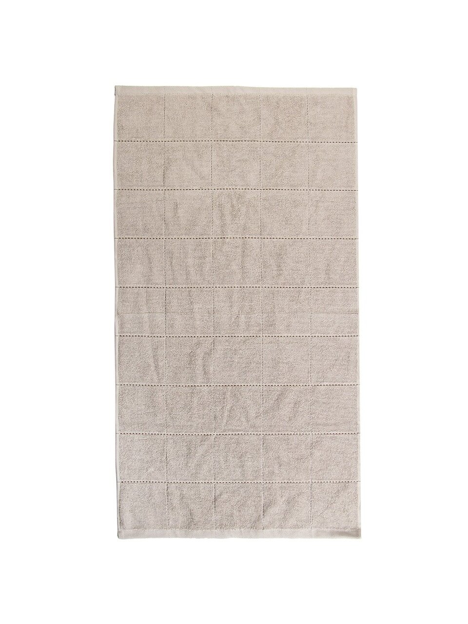 Полотенце банное 50х90 см, 100% хлопок, 500 г/м2, Тейс, Silvano, серо-коричневое, Турция