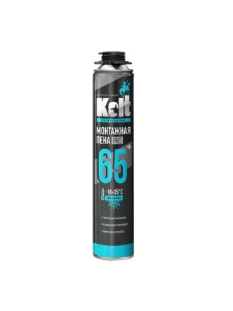 Пена монтажная Kolt, профессиональная, 65 л, 950 г, зимняя