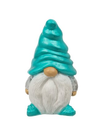 Копилка Гном Эрик Х, 26 см, гипс, G024-26-110K, мята
