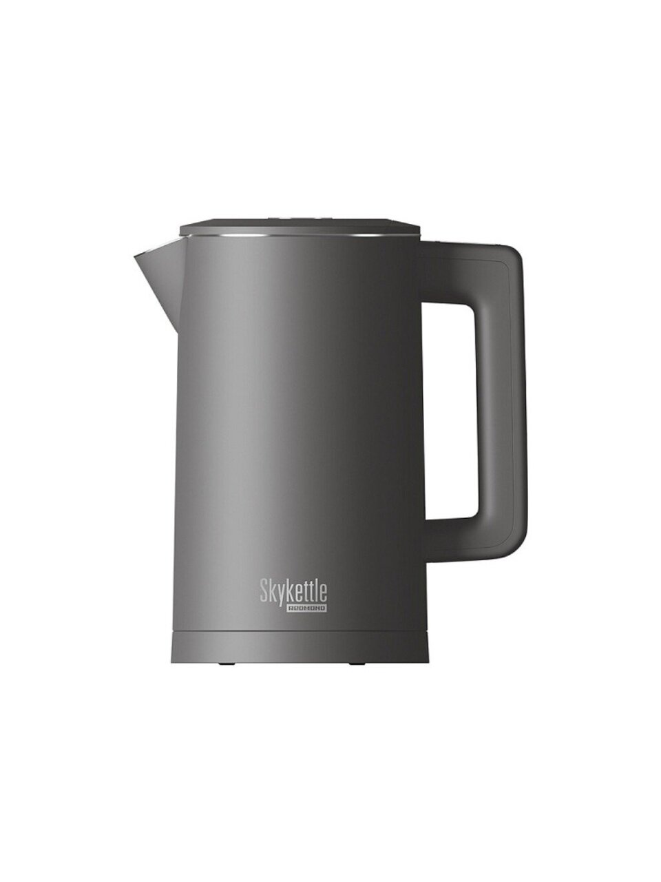 Чайник электрический Redmond, SkyKettle KM231S, Strix, серый, 1.7 л, смарт, 2200 Вт, скрытый нагревательный элемент, пластик