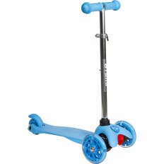 Самокат детский Atemi Baby Road колеса 118/76 мм, AKC01B, светодиоды, синий, 00-00006928 Самокат детский Atemi Baby Road колеса 118/76 мм, AKC01B, светодиоды, синий, 00-00006928