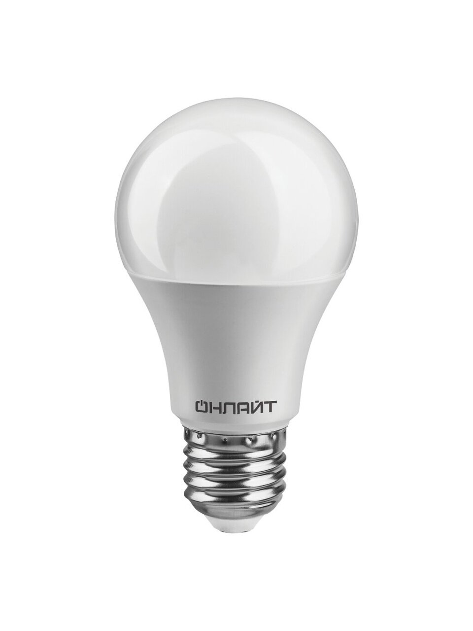 Лампа светодиодная E27, 10 Вт, 75 Вт, груша, 4000 К, нейтральный белый свет, Онлайт, 71650/82910