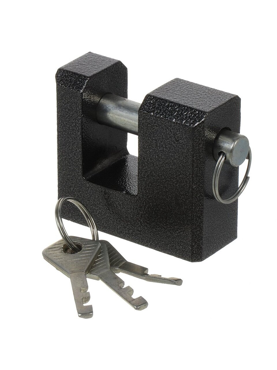 Замок навесной Абсолют, ВС2-3А-02, БП-00014050, дисковый, ручка в комплекте, 3 ключа