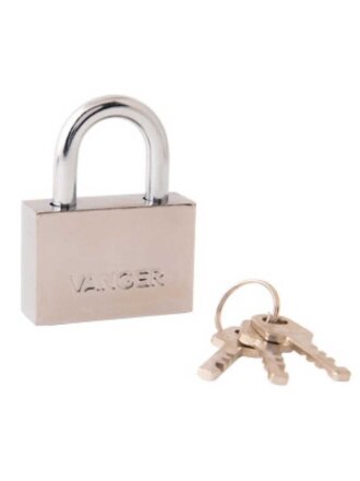Замок навесной Vanger, PD-30-60, дисковый, 3 ключа