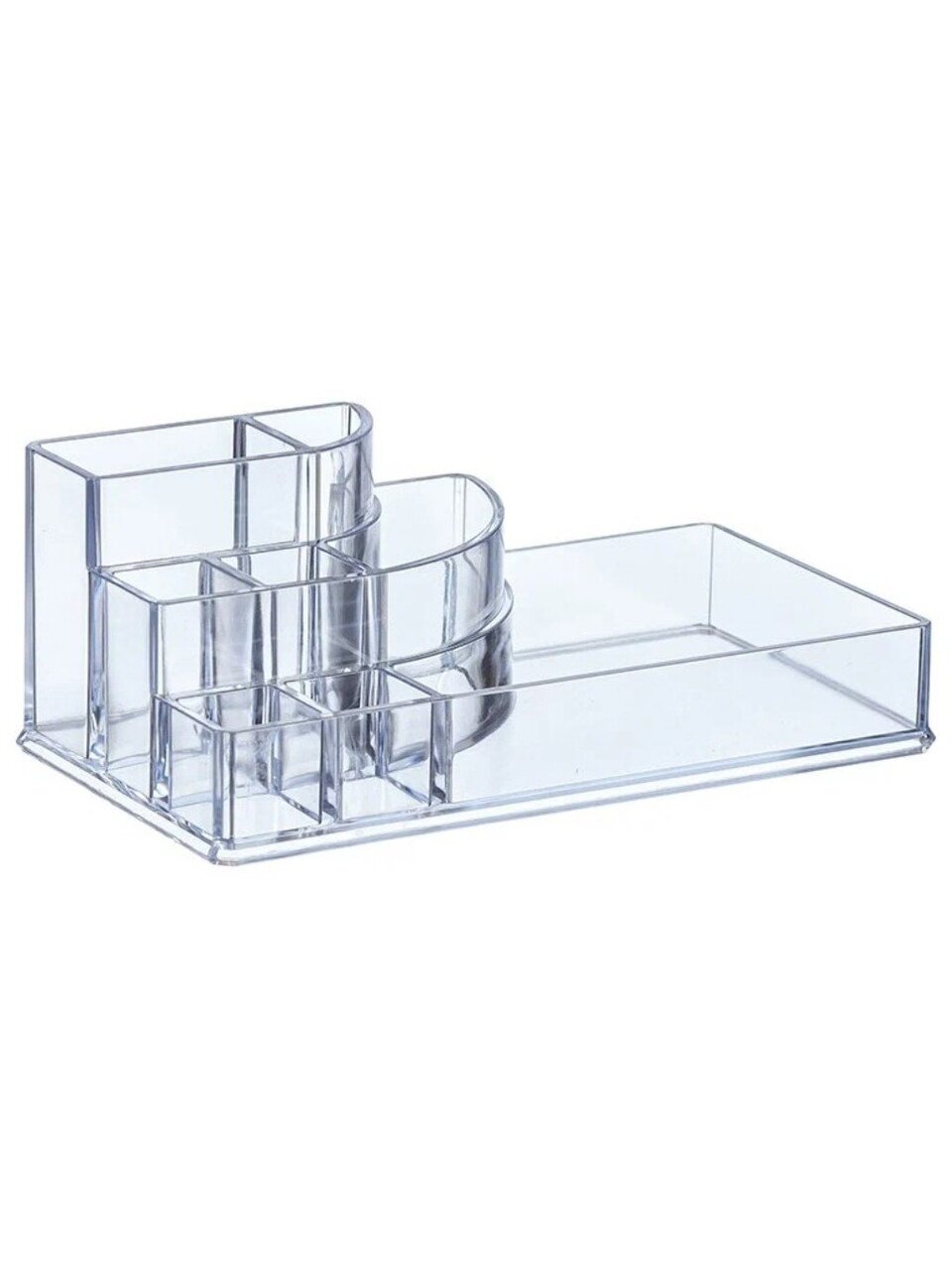 Органайзер для косметики пластик, Бытпласт, Эконова, 411250001, бесцветный