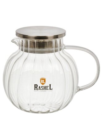 Чайник заварочный стекло, 1.3 л, кувшин, RasheL, R-8364