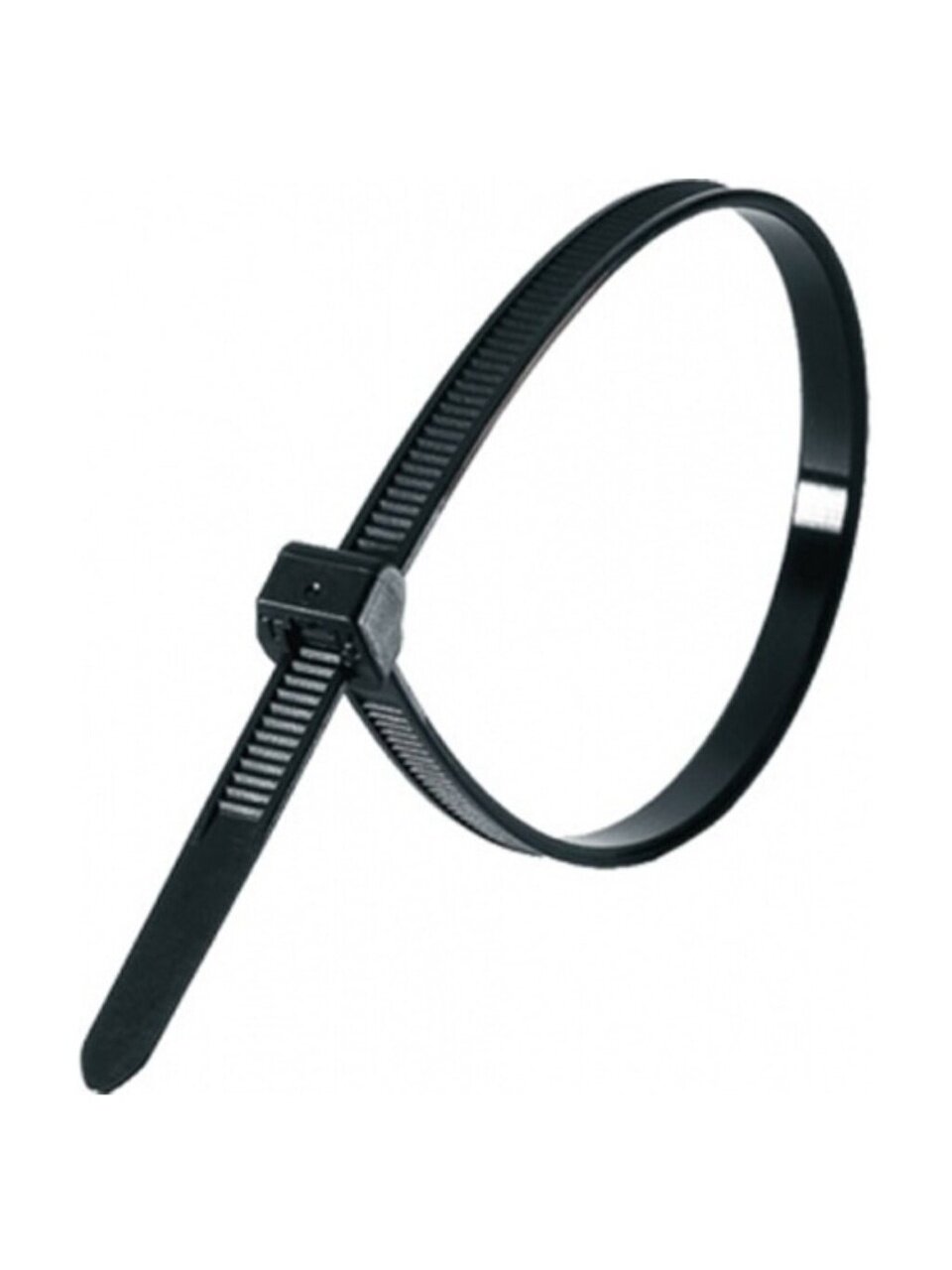 Хомут стяжной кабельный, 4.8х250 мм, нейлон, 100 шт, Smartbuy, SBE-CT-48-250-b