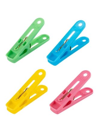 Прищепки пластмасса, 12 шт, 5.5 см, 311374