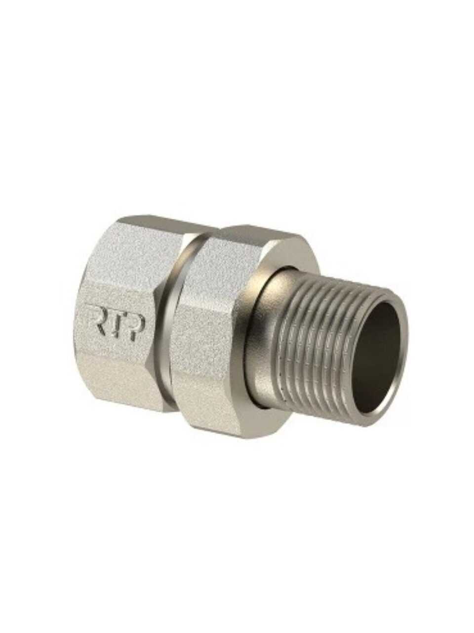 Американка 1/2'', г-ш, никель, прямая, РосТурПласт