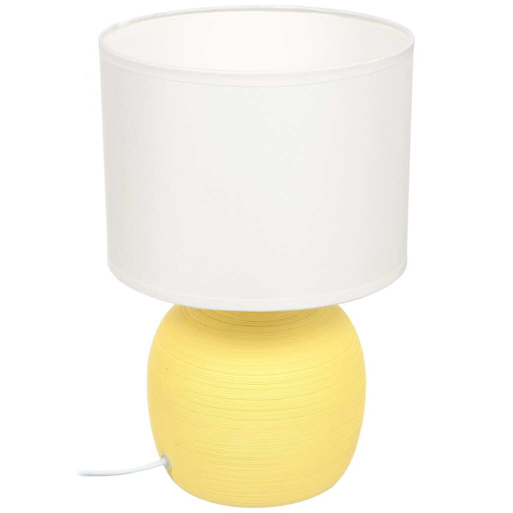 Светильник настольный Лючия Афины 551 60W E14 желтый
