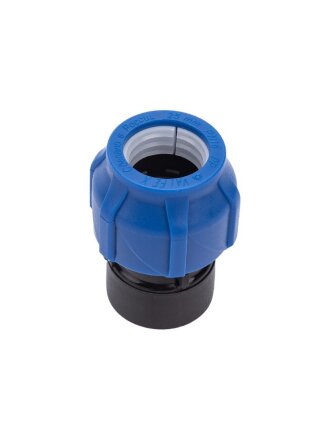 ПНД муфта d25х3/4", внутренняя резьба, соединительная, Valfex