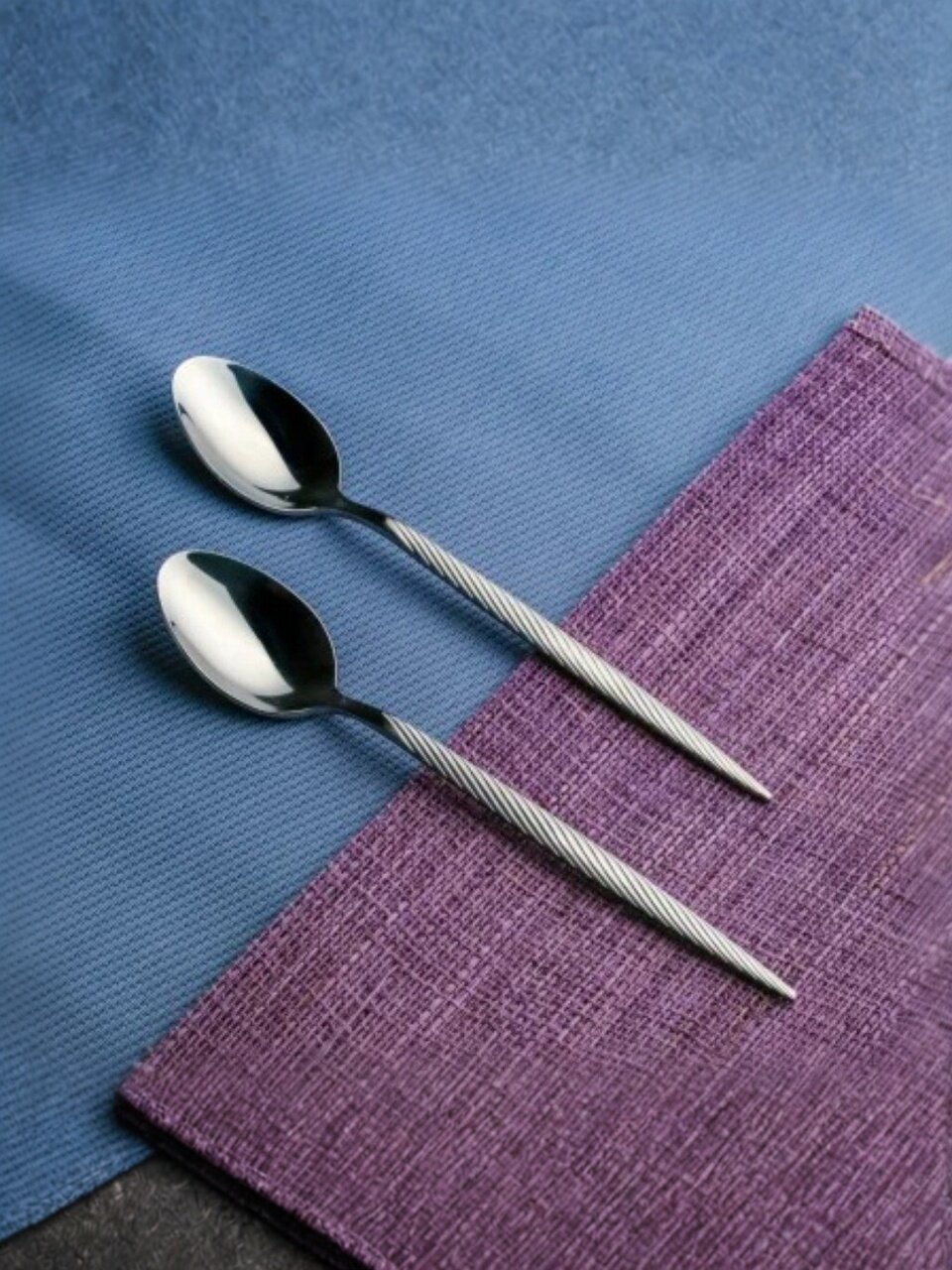 Ложка нержавеющая сталь, 2 предмета, чайная, Domenik, Istanbul, DMC162