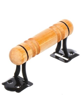 Ручка-скоба НЧ РС-100 2ТР, 33786, резная, светлое дерево