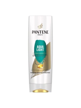 Бальзам-ополаскиватель для сухих и поврежденных волос, Pantene Pro-V, Aqua Light, 360 мл
