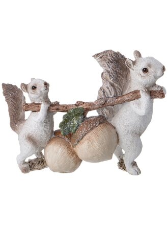 Фигурка декоративная полистоун, Белки, 19х7.5х14 см, Lefard, 79-240